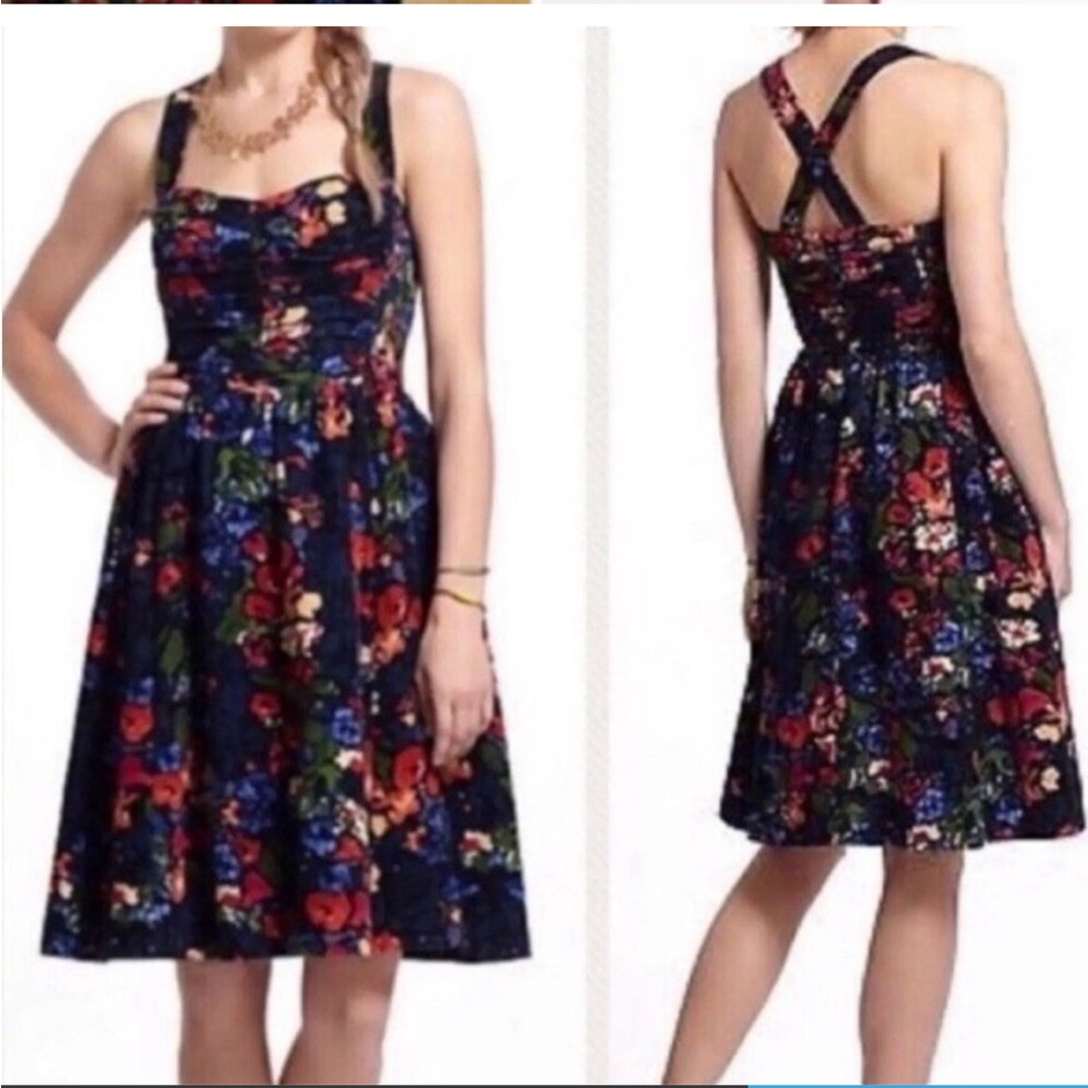 Super cute Anthropology corduroy cocktail dress